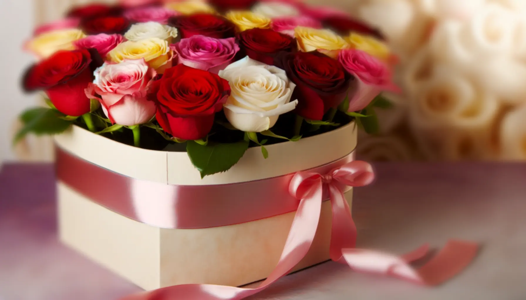 Flowerbox Różany