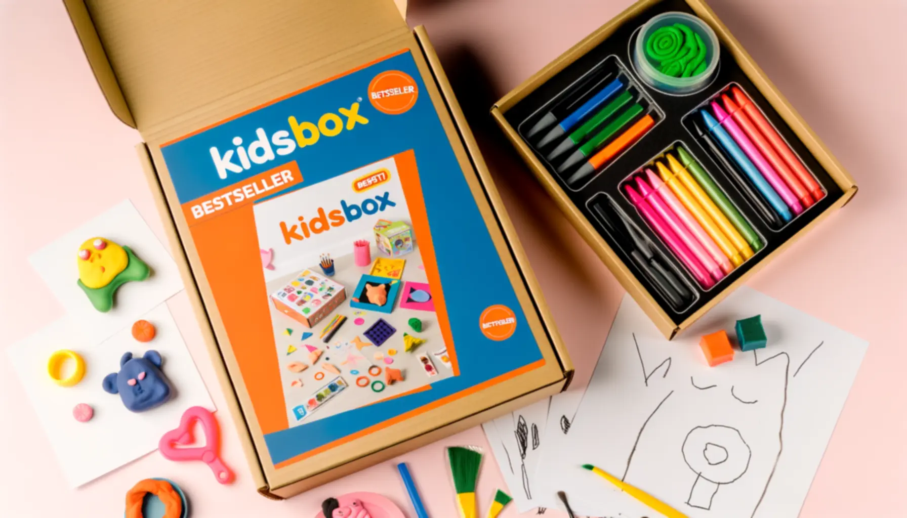 Zestaw kreatywny KidsBox – Bestseller